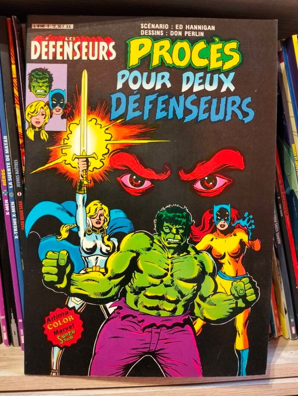 Les défenseurs n°6 procès pour deux défenseurs de novembre 1982 aux éditions arédit