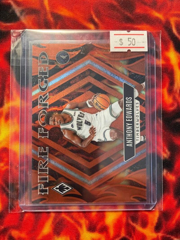 Phoenix 23-24 fire forged Anthony Edwards /49