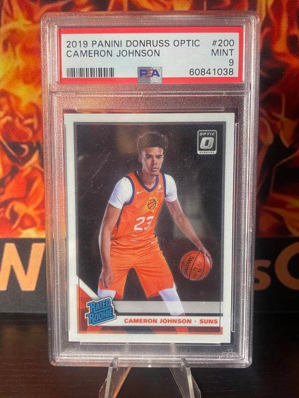 2019 Panini Donruss Optic Rated Rookie Cameron Johnson PSA 9