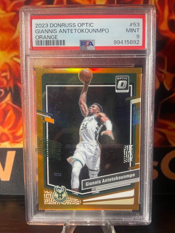2023 Donruss Optic Giannis Antetokounmpo Orange /199