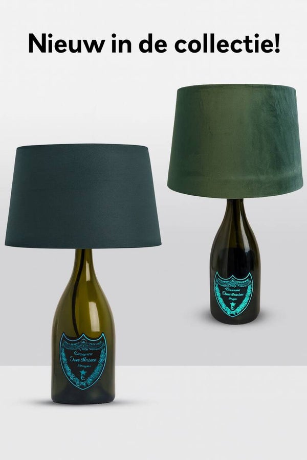 Nieuw in onze collectie ! Dom pérignon  champagne lamp