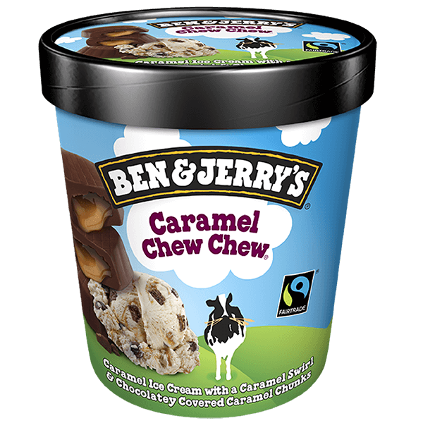 Ben & Jerry Caramel Chew Chew 465 ml