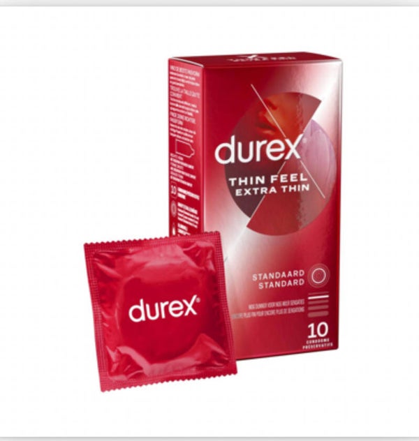 Durex Thin Feel Condooms Extra Dun - 10 stuks