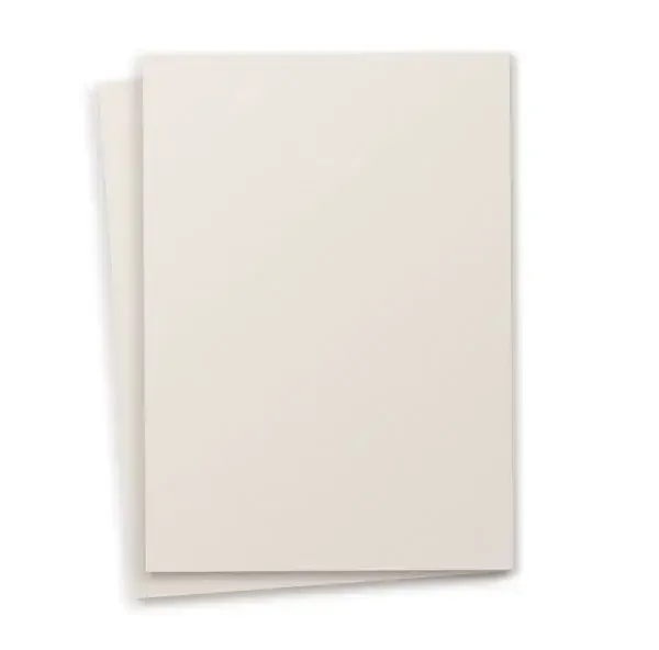 10 Blankokarten A6 UNI | creme