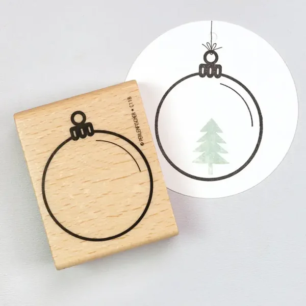Stempel | Weihnachtskugel XL