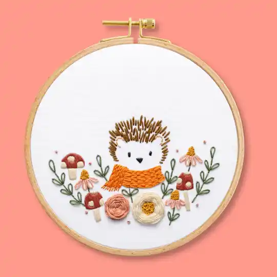 Stickset | gemütlicher Igel