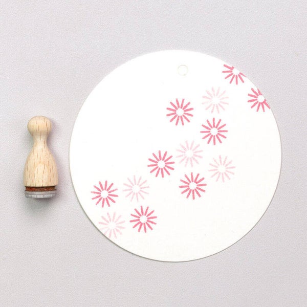 Stempel | Strahlenflocke mini