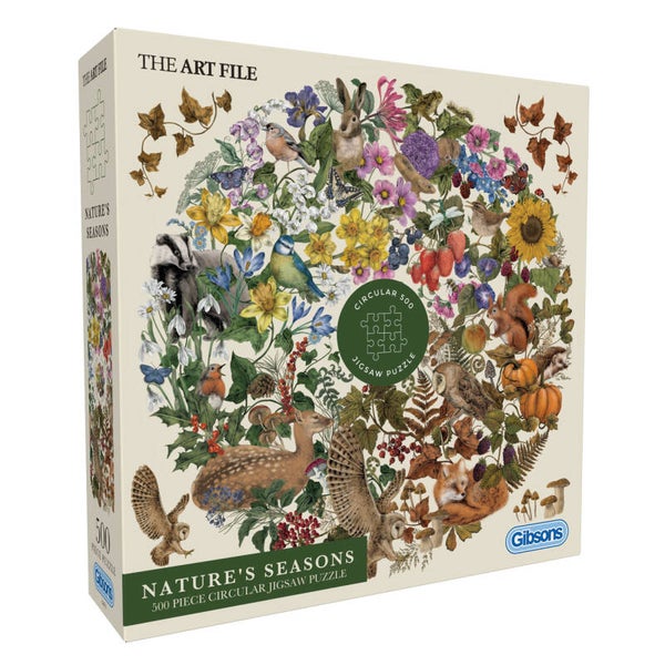 Puzzle | The Art File: Nature’s Seasons – 500 rund