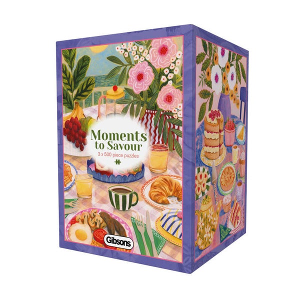 Puzzle | Moments to Savour – 3 x 500 Teile