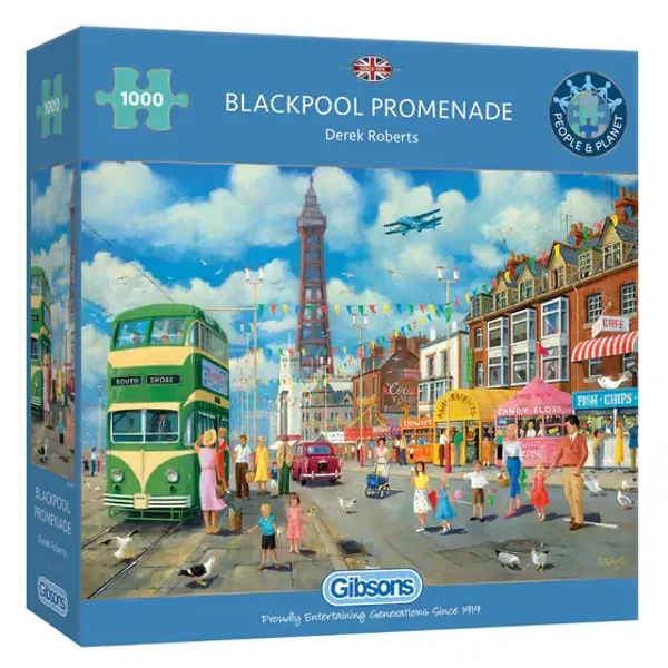 Puzzle | Blackpool Promenade - 1000 Teile