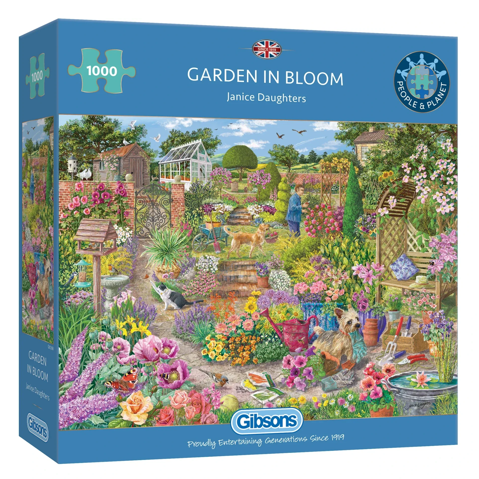 Puzzle | Garden in Bloom - 1000 Teile