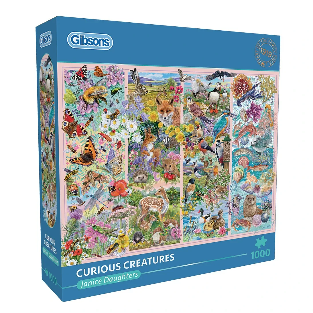 Puzzle | Curious Creatures - 1000 Teile
