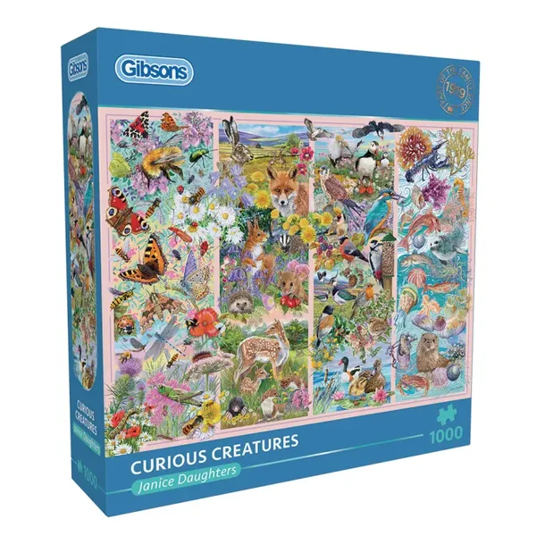 Puzzle | Curious Creatures - 1000 Teile