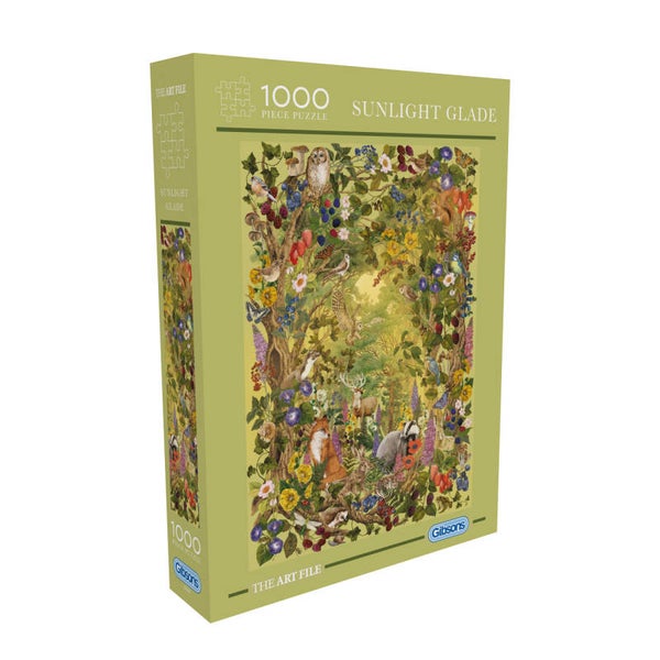 Puzzle | The Art File: Sunlight Glade - 1000 Teile
