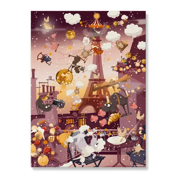 Ministempel-Adventskalender 8 | cats on appletrees