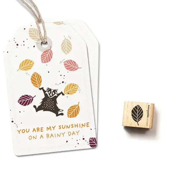 Stempel | Ministempel Blatt 5 Buche