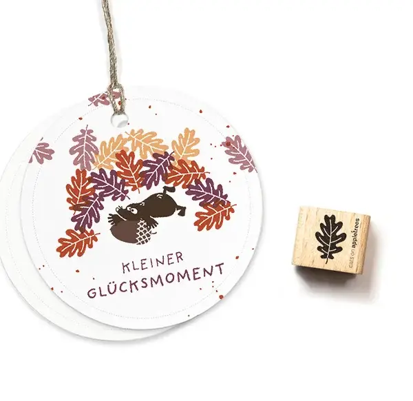 Stempel | Ministempel Eichenblatt 3
