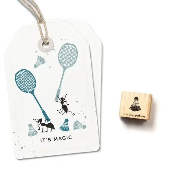 Stempel | Ministempel Federball