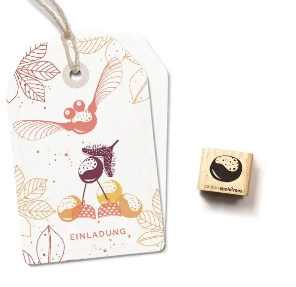 Stempel | Ministempel Kastanie 2