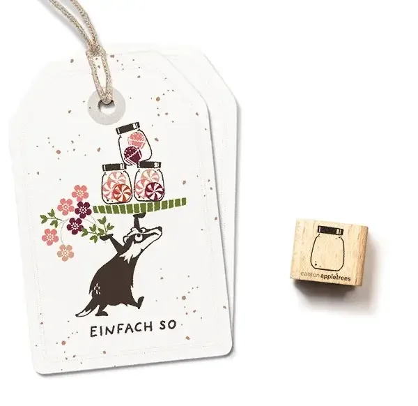Stempel | Ministempel Vorratsglas 1