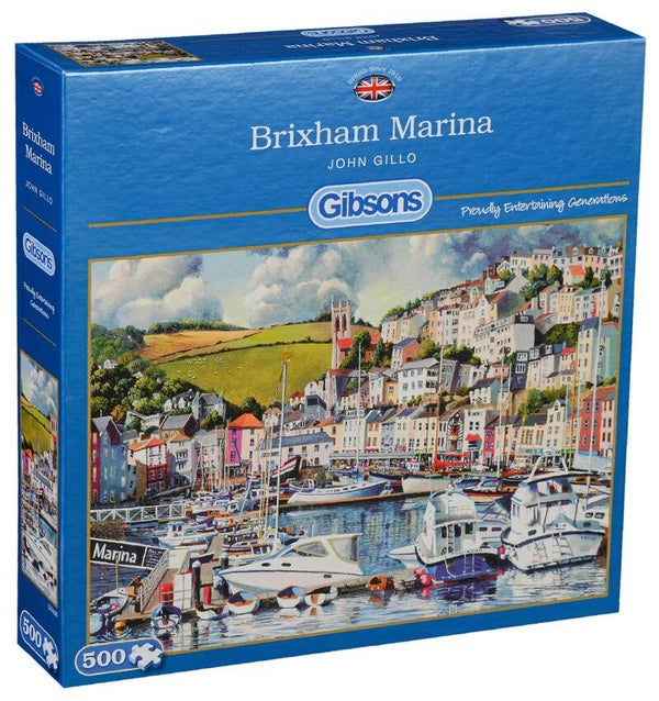 Puzzle | Brixham Marina – 500 Teile
