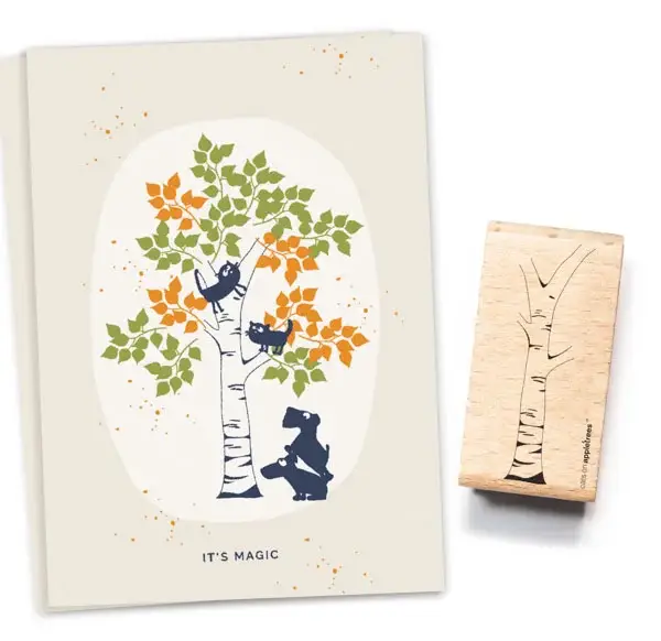 Stempel | Birkenstamm