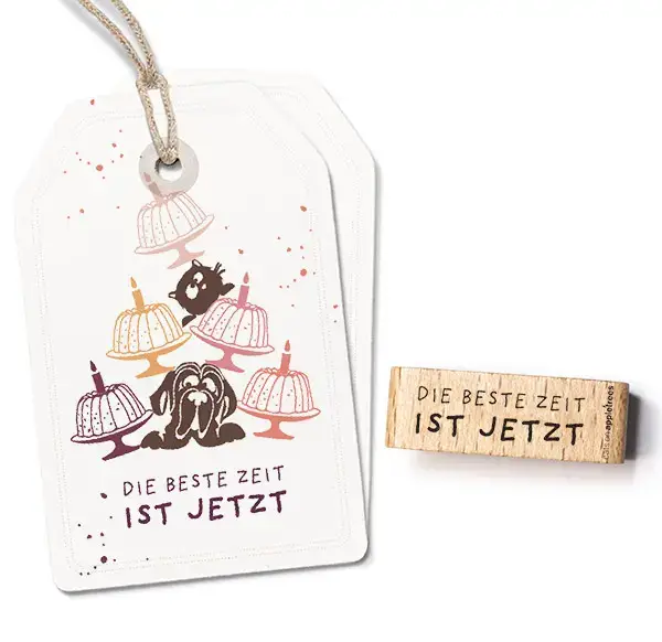 Stempel | Die beste Zeit ist jetzt