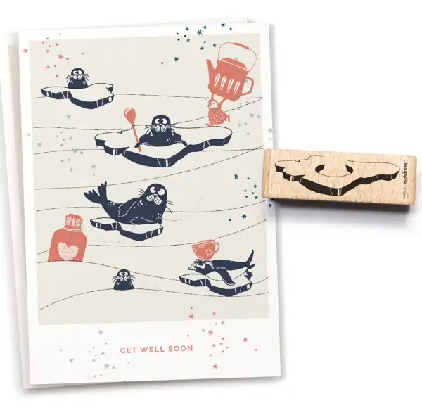 Stempel | Eisscholle 2 mit Loch