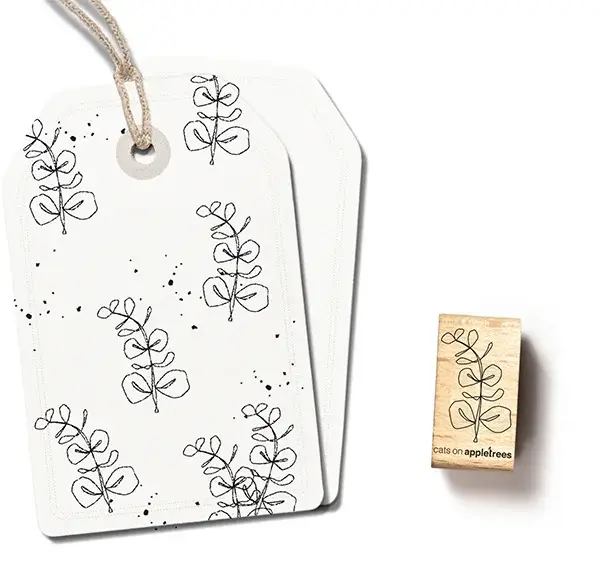 Stempel | Eukalyptus 4 - Kontur