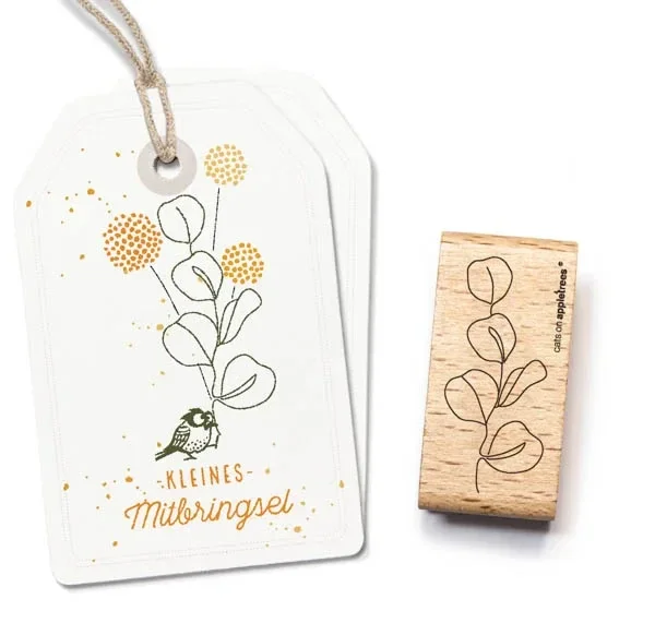 Stempel | Eukalyptuszweig Outline