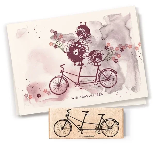 Stempel | Fahrrad Tandem