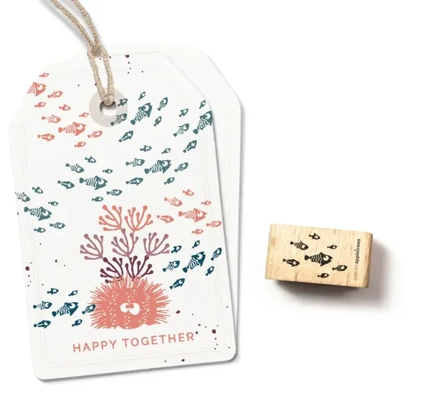 Stempel | Fischschwarm