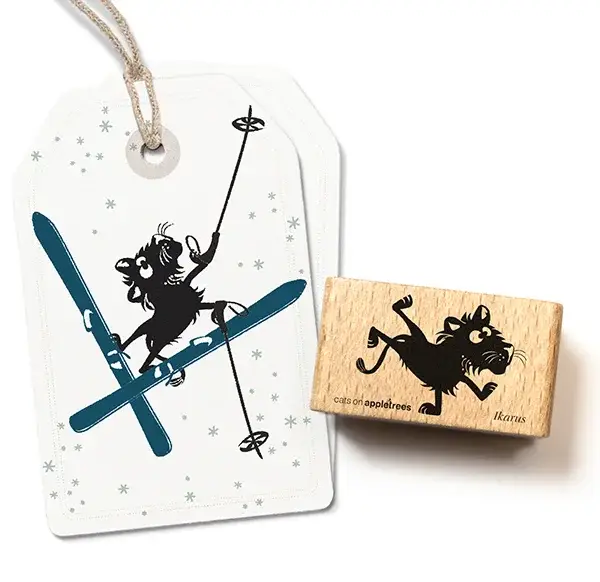 Stempel | kleiner Löwe Ikarus