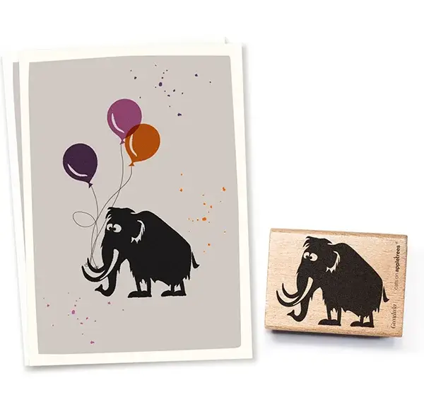 Stempel | mittleres Mammut Gundula