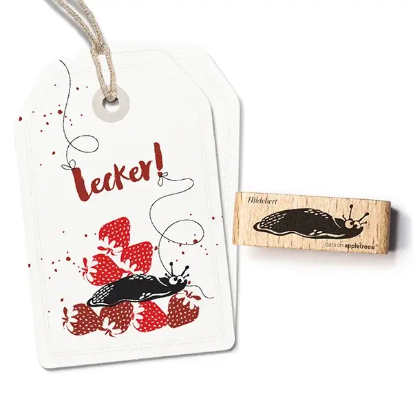 Stempel | Nacktschnecke Hildebert