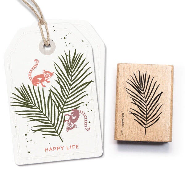 Stempel | Palmenblatt 1