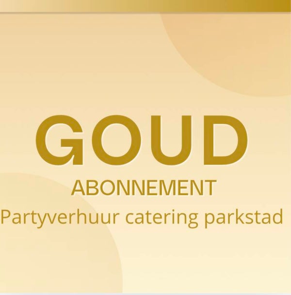 Abonnement partyverhuur catering parkstad