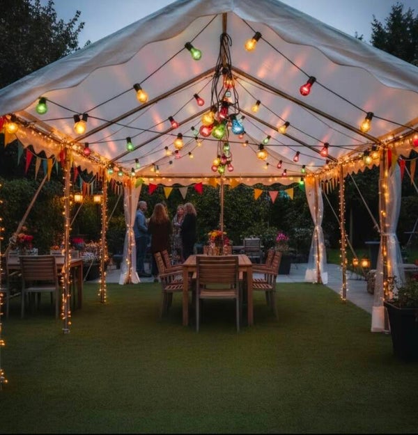 Partytent verlichting