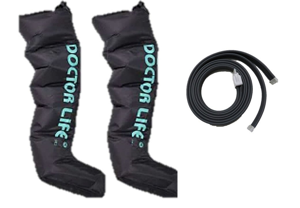 Vervanging set met 2 beenmanchetten en dubbele slang voor DL2003V3, 4MAX, LX7, LX9