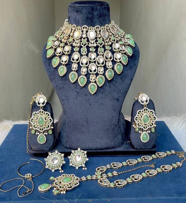Beautiful Premium Quality stone work double set