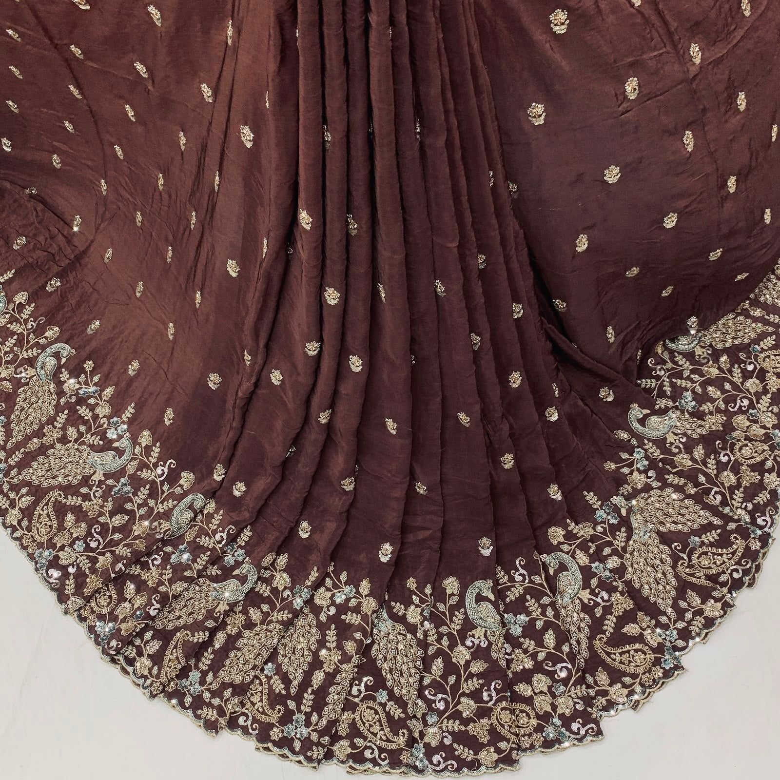 Designer Fabric to create lehnga, sharara, garara or salwaar suit