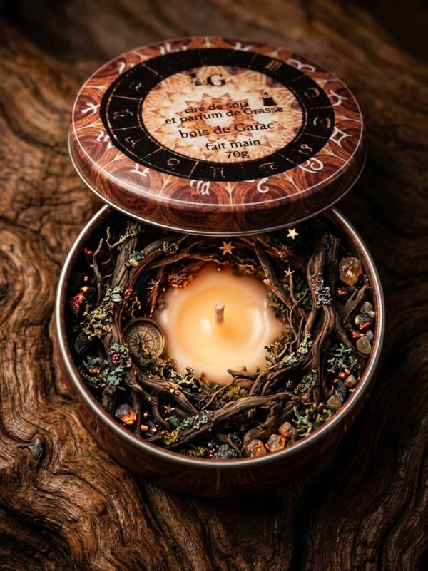 Bougie 70g bois de gaïac