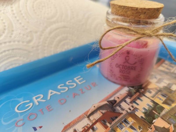 Bougies octobre rose