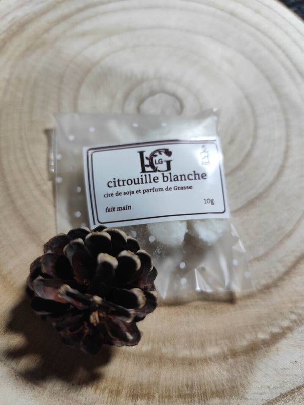 Fondant citrouille blanche