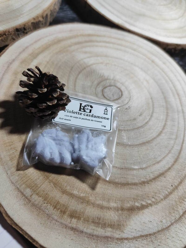Fondant violette cardamone