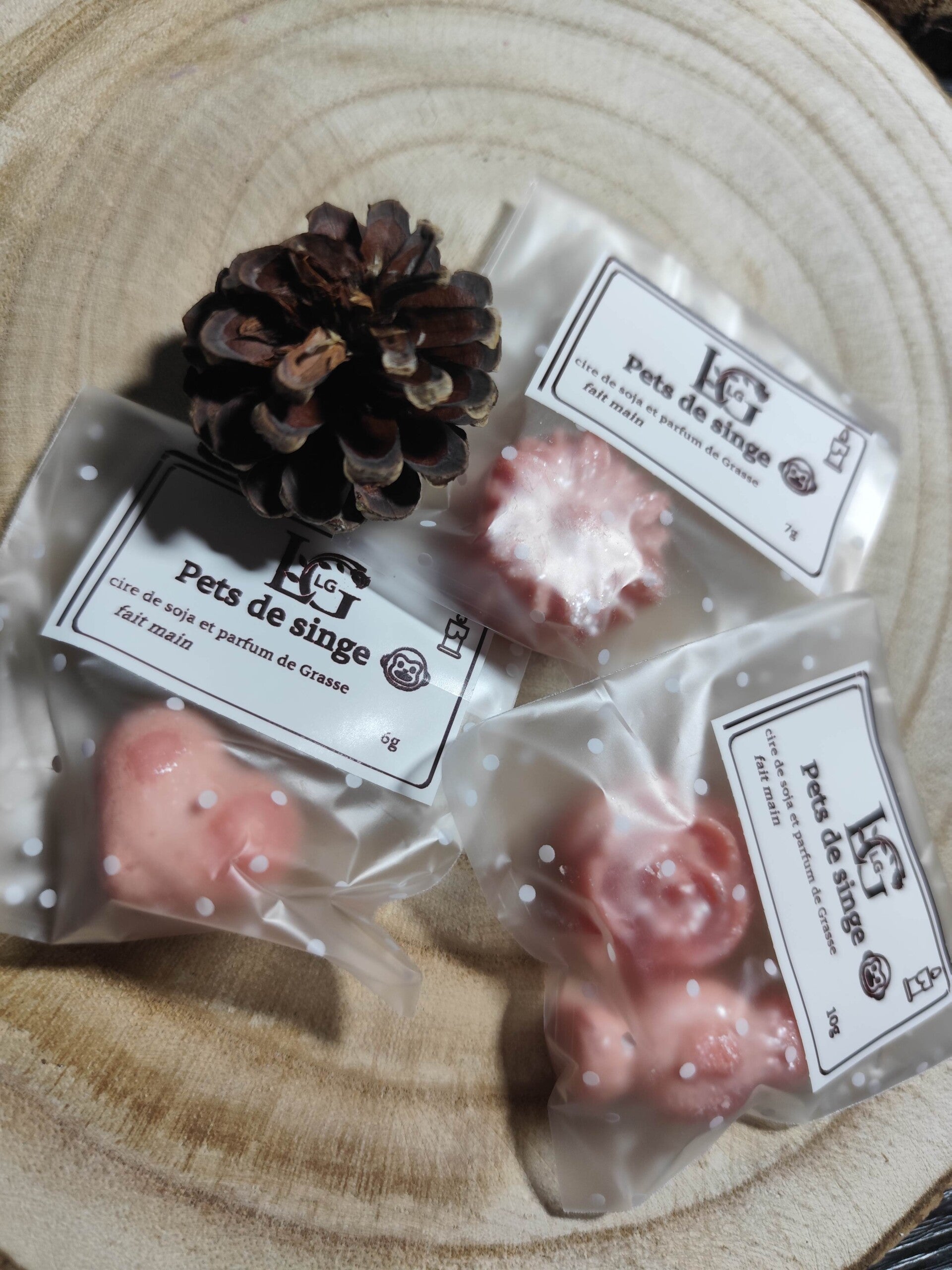 Fondants pets de singe
