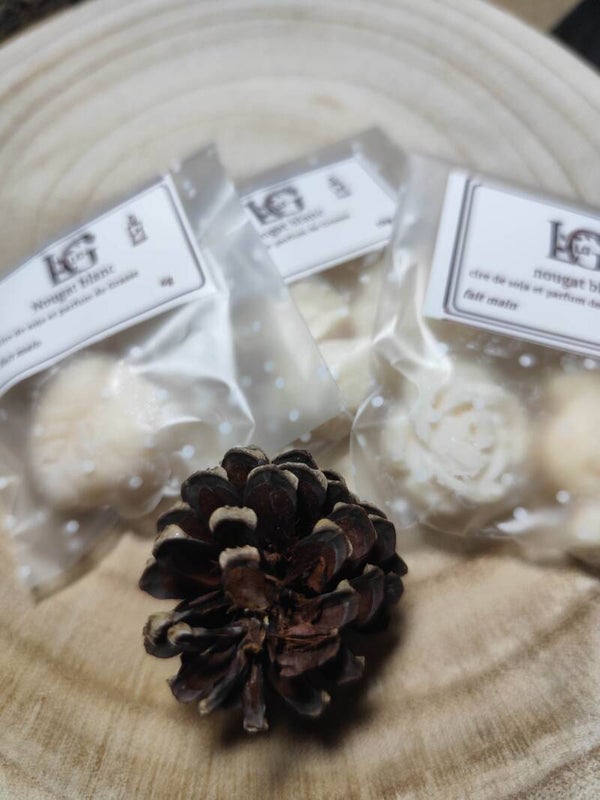 Fondant nougat blanc