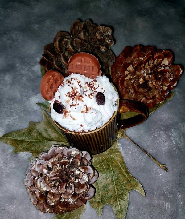 Bougie gourmande chocolat chaud
