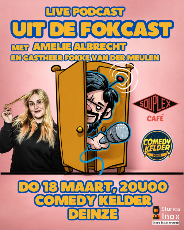 Live opname van de Fokcast met Amelie Albrecht - 18/03/2027