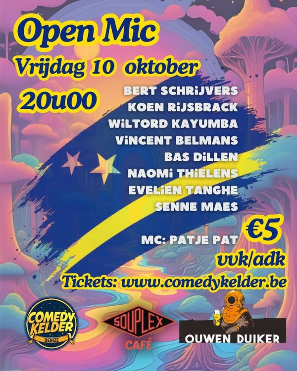 Open Mic - 10/10 Souplex